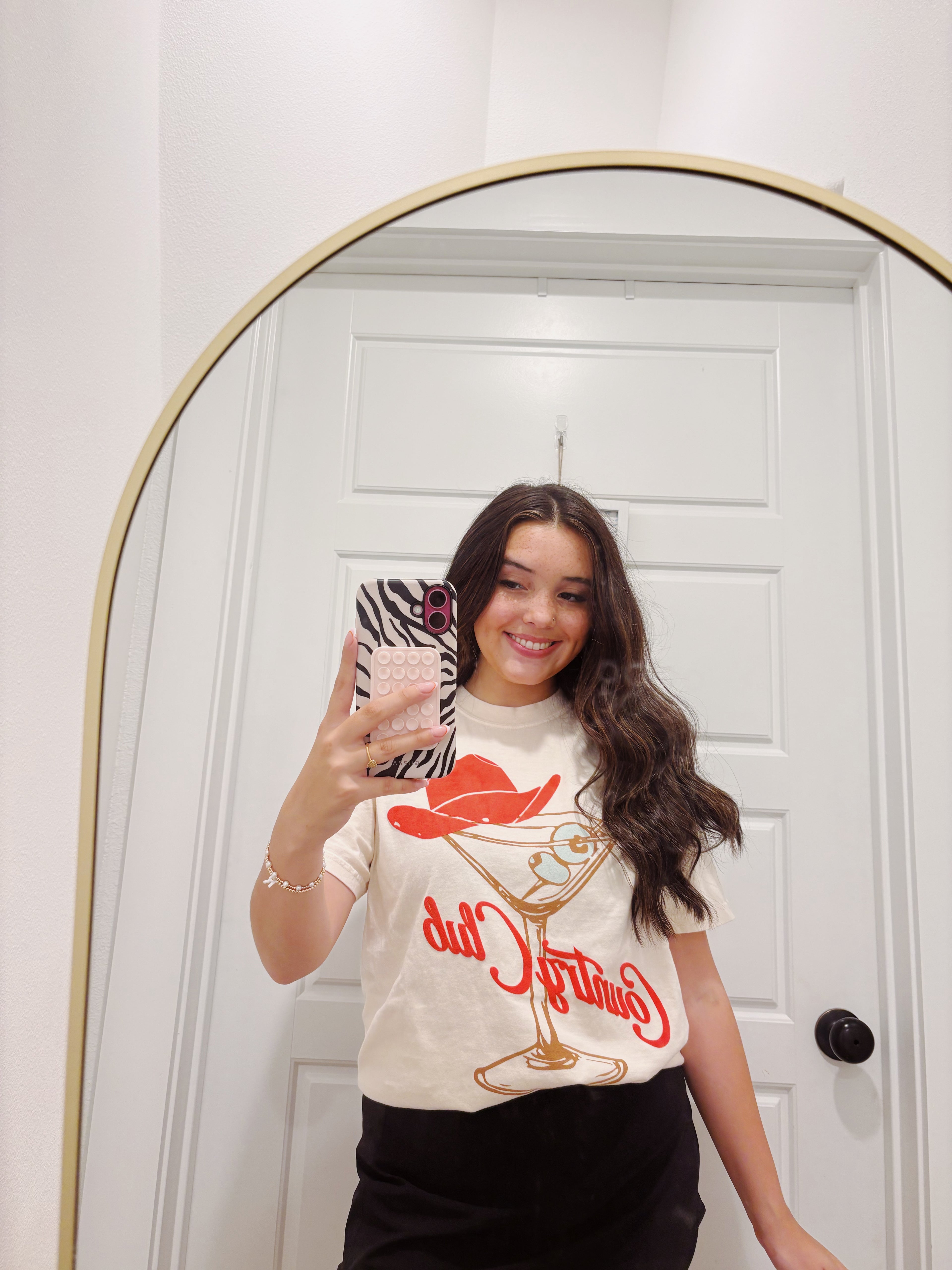 Cowboy Country Club Martini Tee
