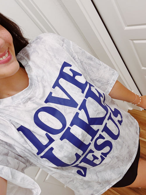 Love Like Jesus Camo Tee