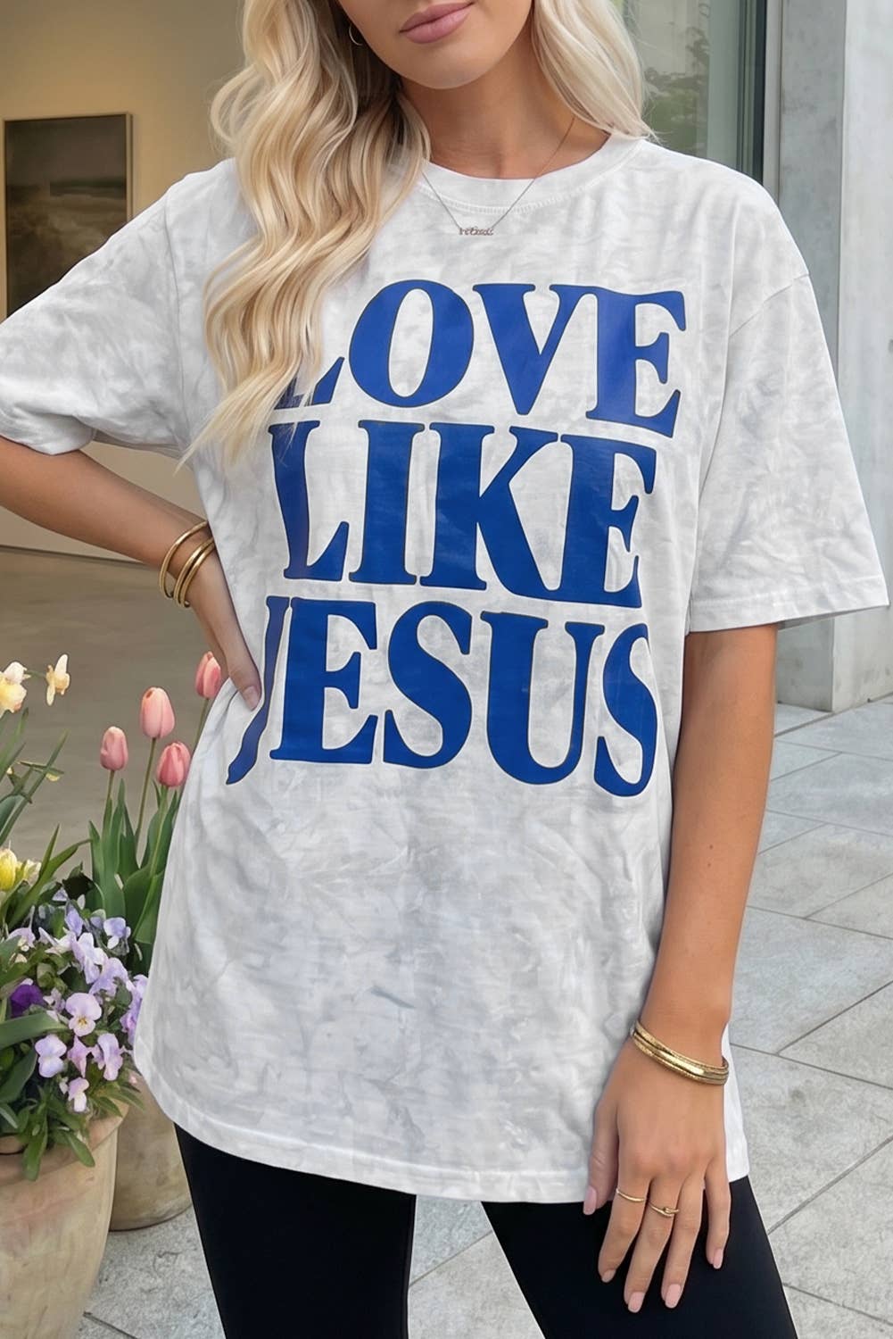 Love Like Jesus Camo Tee